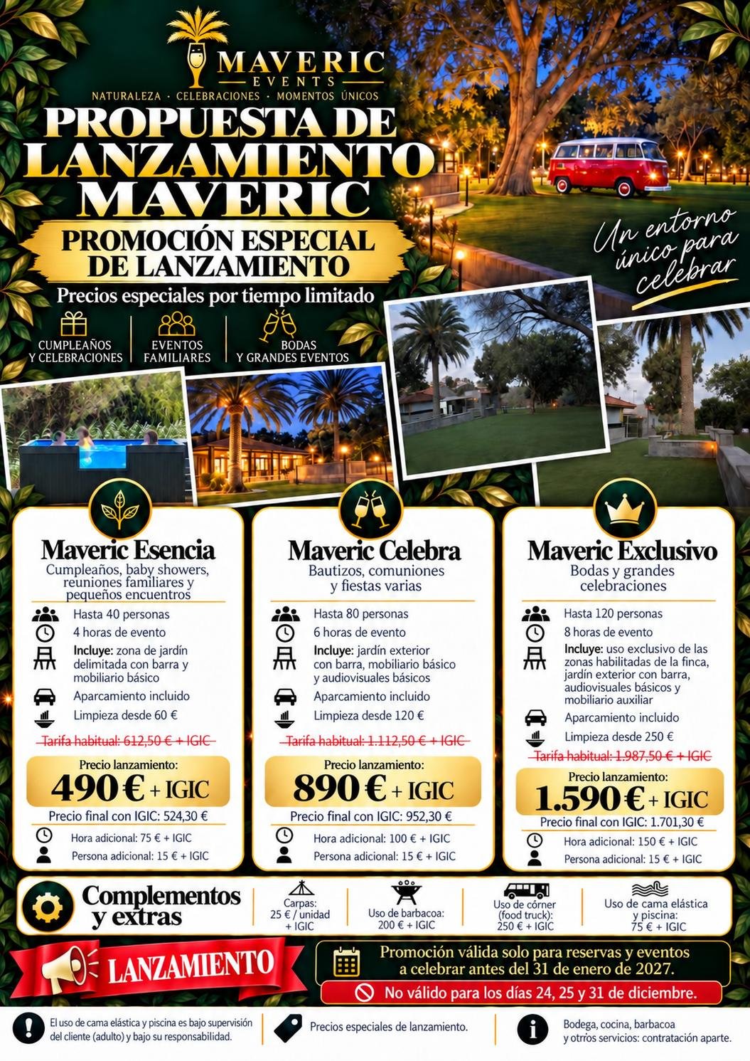 Propuesta de lanzamiento Maveric